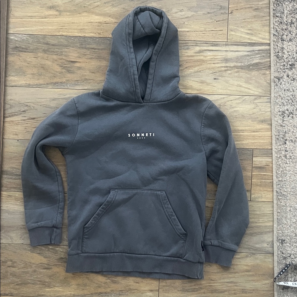 Kids Charcoal Hoodie